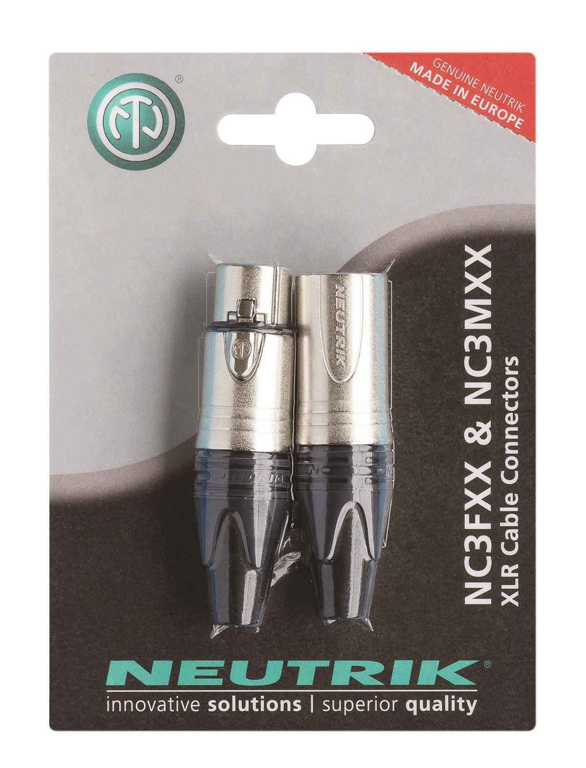 Neutrik NC3FXX & NC3MXX XLR cable / lead Connectors