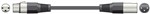 QTX 12.0m XLRF To XLRM Microphone Lead