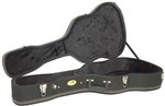 Chord Tweed Style Western Acoustic Guitar Hard Case, Black
