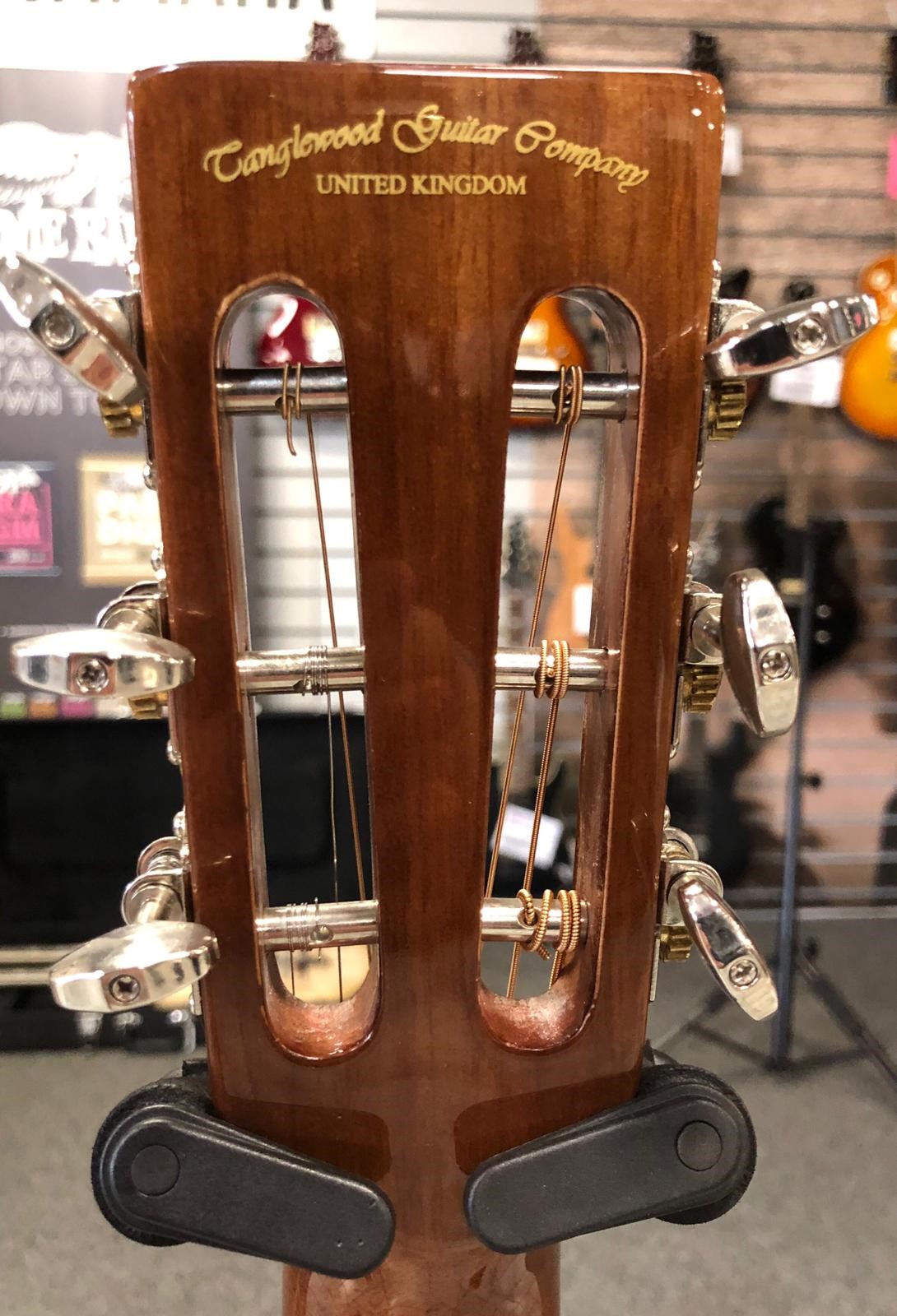 Tanglewood TWJP Electro Acoustic Parlour Guitar, Natural, Ex Demo