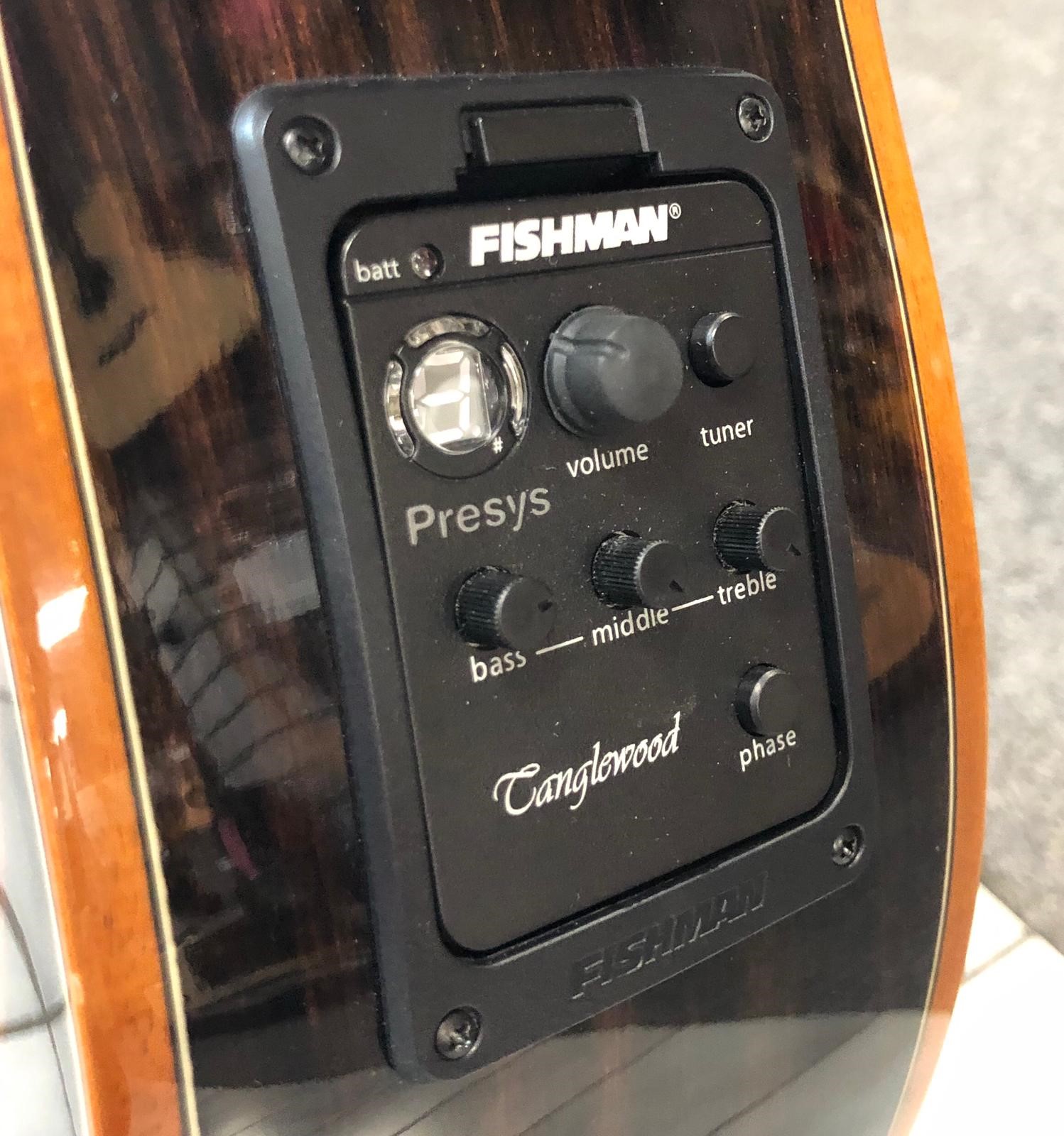 Tanglewood TWJP Electro Acoustic Parlour Guitar, Natural, Ex Demo