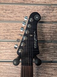 Yamaha Pacifica 212V-FM Electric Guitar, Trans Black, Flamed Maple