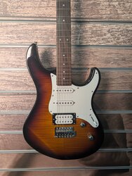 Yamaha Pacifica 212V-FM Electric Guitar, Tobacco Brown, Flamed Maple