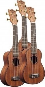 Snail Soprano Ukulele UKS-212S, with Gig Bag, Mahogany