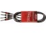 2 X Jack to 2 X Jack Lead / Cable, 3m