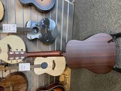 Yamaha FG JR2S Solid Top Acoustic Guitar, Tobacco Sunburst, Inc Bag
