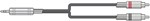 3.5mm Mini Jack - 2 RCA Phono Cable / Lead