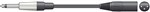 Chord XLR M - 6.35mm Mono Jack Cable / Lead