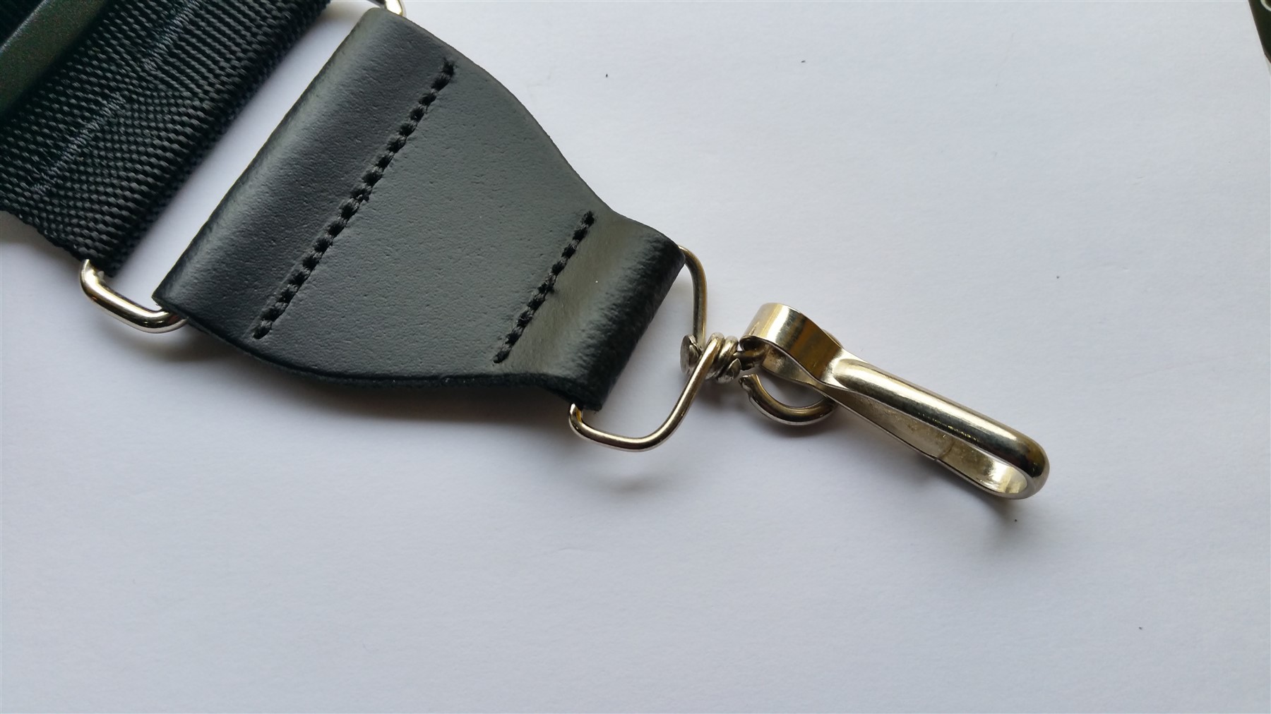 Leathergraft Web Banjo Strap, Black