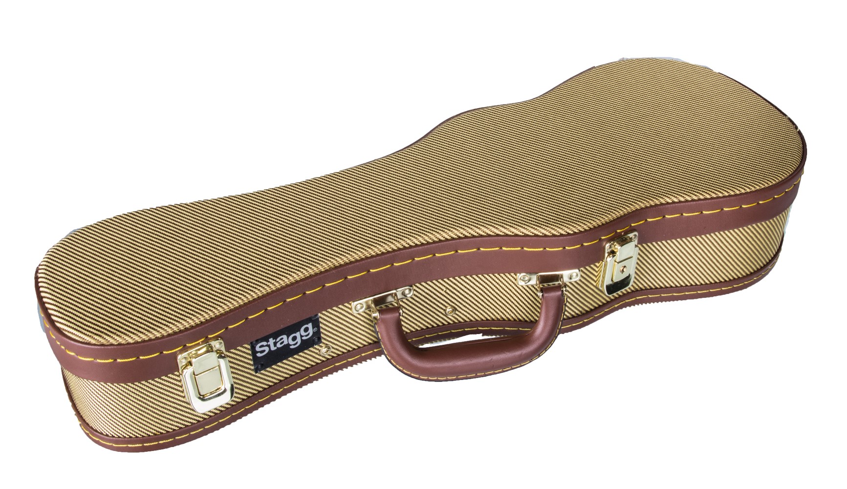 Stagg Tweed Soprano Ukulele Hardcase GCX UKSGD