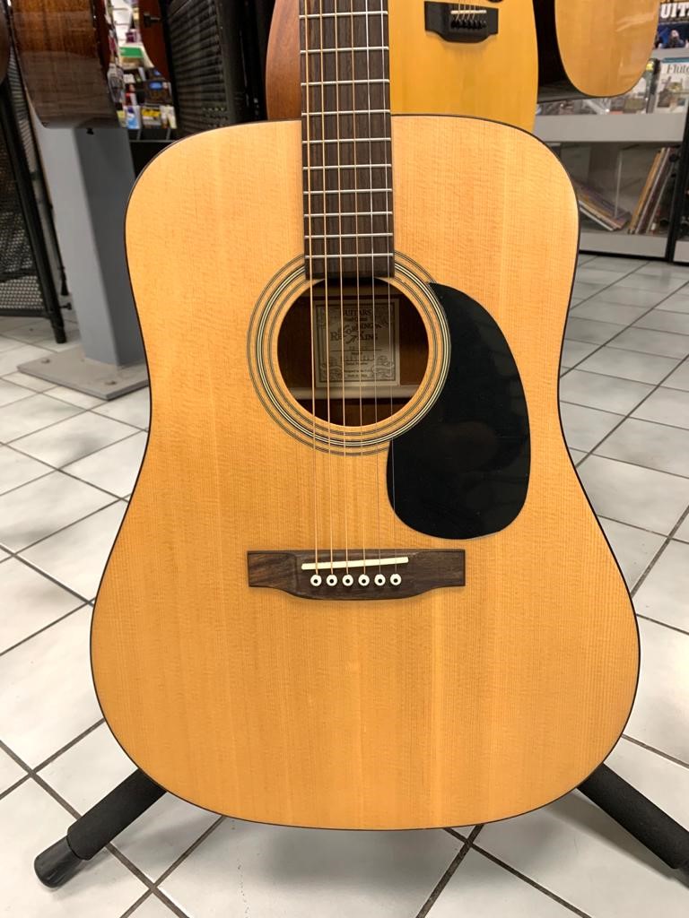 Recording King RD-06M Solid Top Dreadnought Matt, Natural Matt