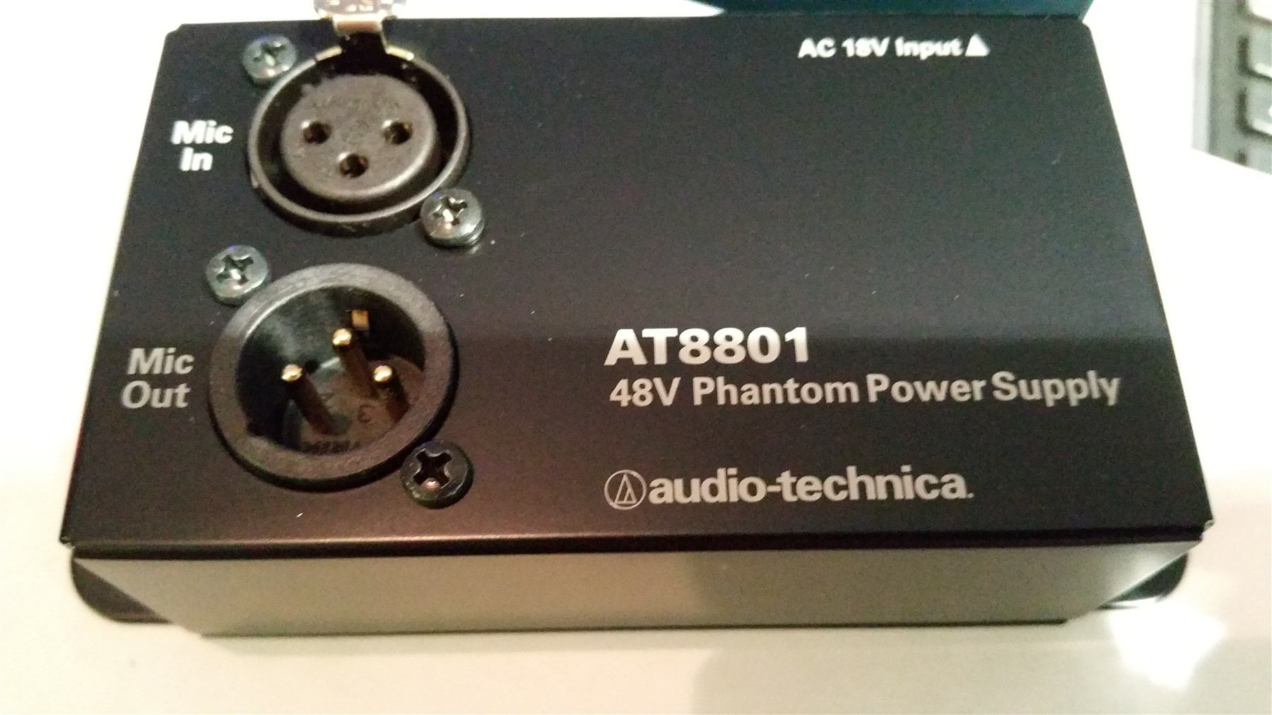 Muziekinstrumenten Microfoons Free Ship! Audio Technica AT8801 Singlechannel 48V Phantom Power