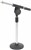 Qtx Microphone Desk Stand With Boom 3/8" And 5/8" Thread