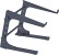 Soundlab Computer Laptop Stand Inc Carry Bag, Black