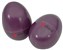 Qtx Chord Plastic Egg Shakers, Purple