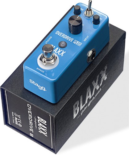 Stagg Blaxx Overdrive Plus Guitar FX Pedal BX-DRIVEB