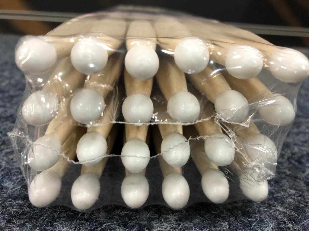 On Stage Drumfire 7a American Hickory Nylon Tip Ahn7a, Brick Of 12 Pairs