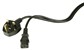 Mercury UK Plug To IEC Power Lead, 2m 114.007