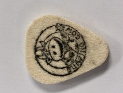 Jumping Cow Soft Natural Wool Ukulele Plectrum, FSP25