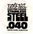 Ernie Ball Stainless Steel Wound .040 Electric Single String 1940