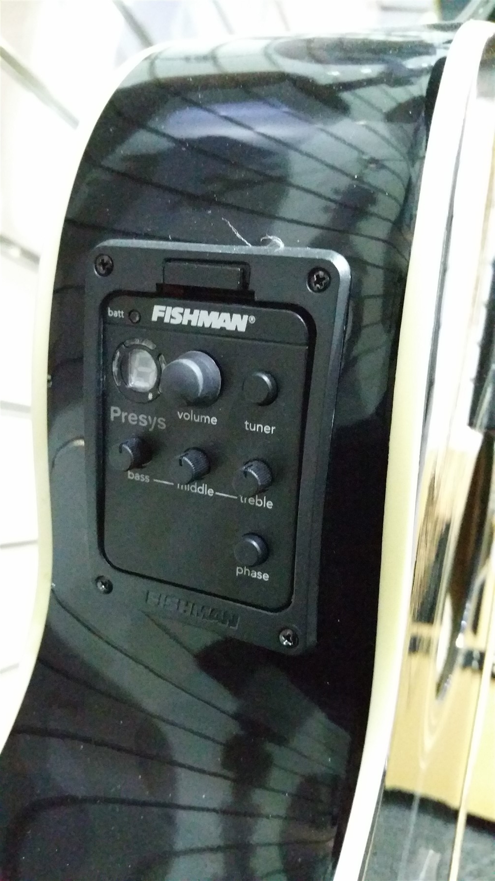 Recording King ROM-06-CFE4 Electro Acoustic, Black