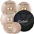 Turkish Cymbals M-Set 1 - 14" Hihats, 16" & 18" Crashes & 20" Ride, Inc Cymbal Bag