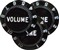 Fender Stratocaster Knobs, 1 Volume, 2 Tone, Black