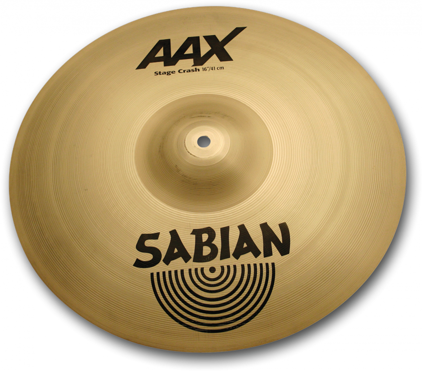 Sabian Aax Stage Crash Brilliant, 16"