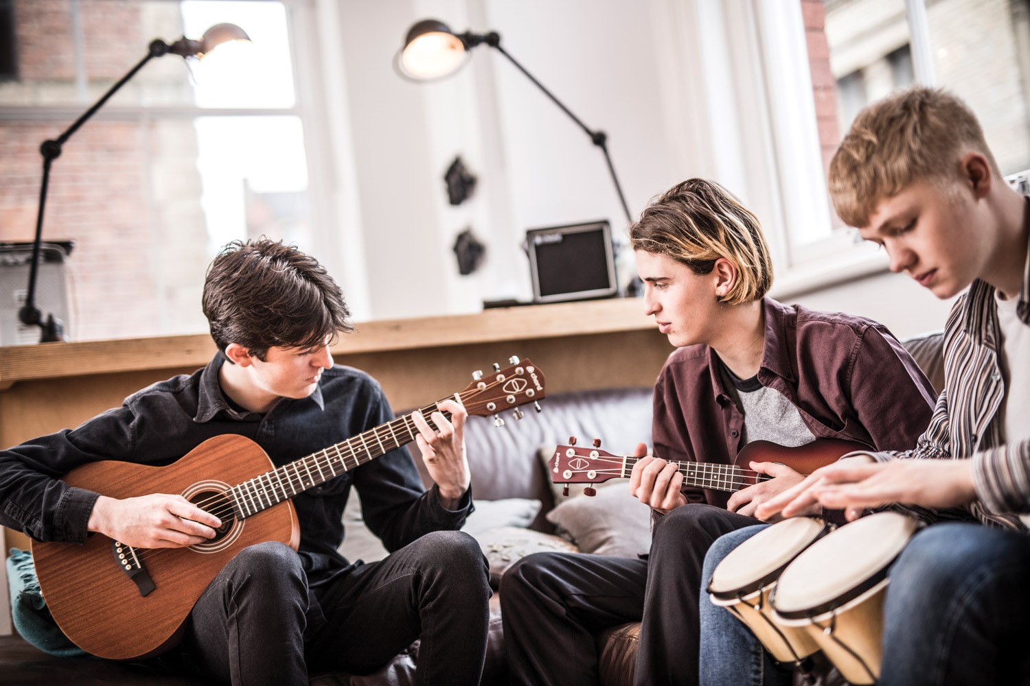 Chord Bg67 Bongos, Red