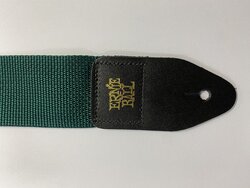 Ernie Ball Polypro 2" Guitar / Bass Strap, Forest Green, 4050