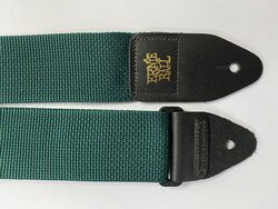 Ernie Ball Polypro 2" Guitar / Bass Strap, Forest Green, 4050