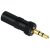 Monacor 3.5mm Stereo Plug With Screw Lock PG-323PG
