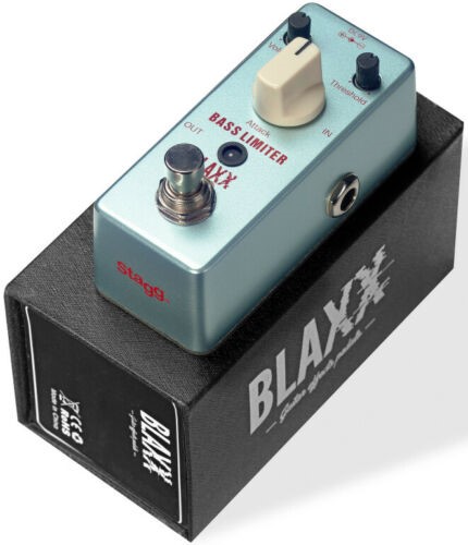 Stagg Blaxx Bass Limiter FX Pedal BX-BASS LIMIT