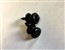 Guitar Man Black Strap Buttons & Screws HE007BK