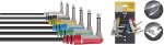 Stagg Patch Cable / Leads Set of 6 NPC010LR-6 10cm