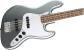 Squier Affinity Jazz Bass, Slick Silver, Laurel