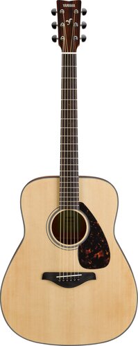 Yamaha FG800M Mk2 Acoustic Guitar, Natural, Matt Finish