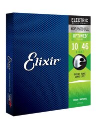 Elixir Optiweb Electric Guitar Strings Light 10-46 19052