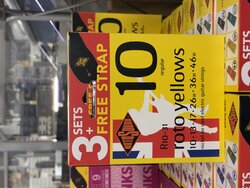 Rotosound R10 Electric Guitar Strings X3 Sets & FREE Strap Gauge 10-46