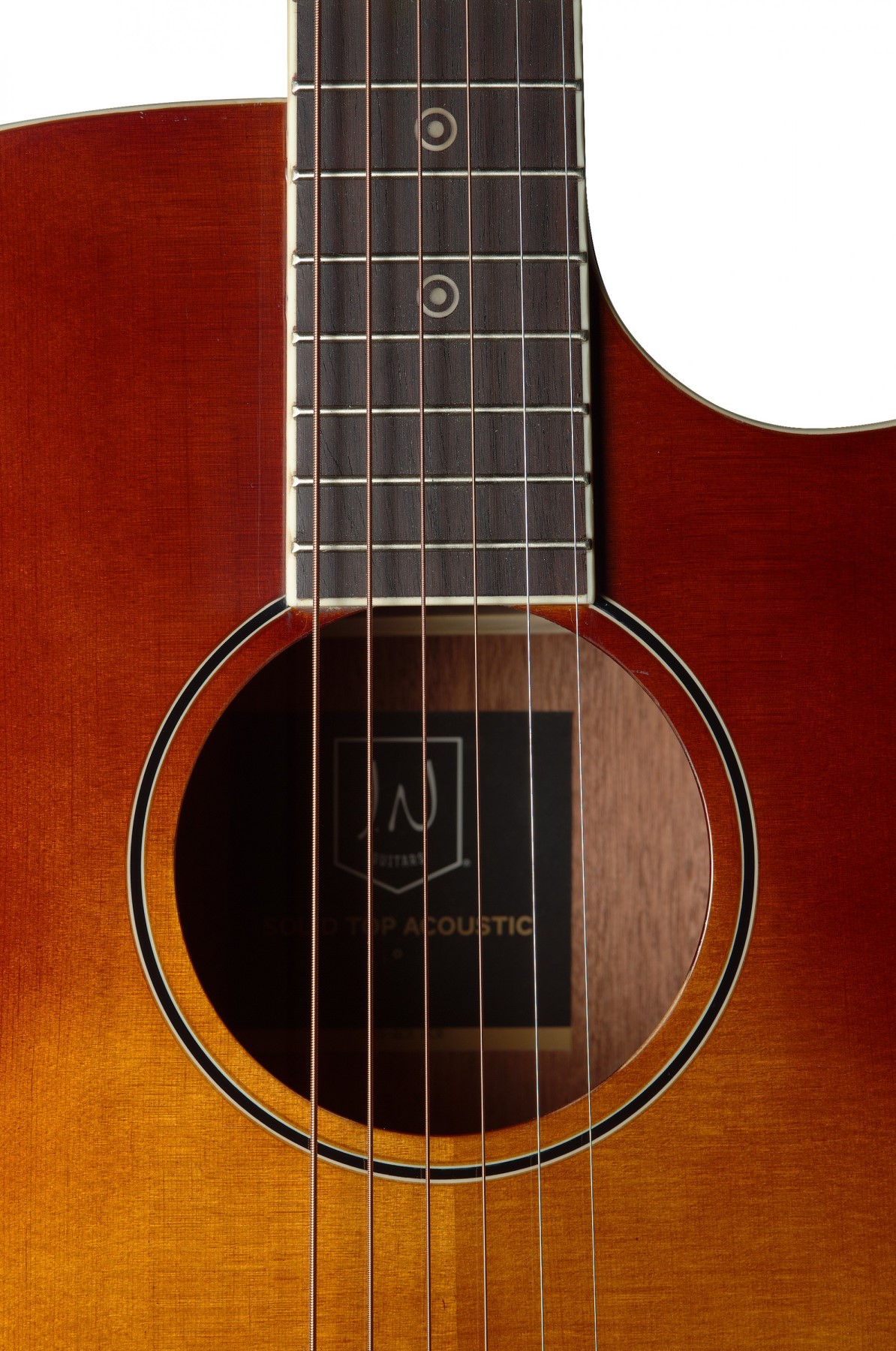 James Neligan Bes-Ace Bessie Electro Acoustic, Dark Cherryburst