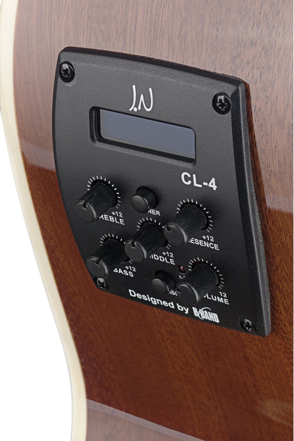 James Neligan Bes-Ace Bessie Electro Acoustic, Dark Cherryburst