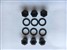 Tuning Key Bushings (6 Pcs) Screw-In Style For Sperzel