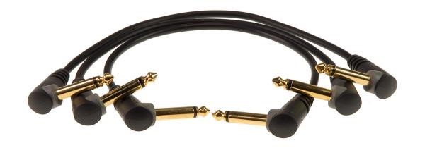 Klotz Pedal Patcher Patch cable / leads 15cm PP-AJJ0015, Pack of 3