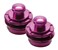 Hennessey Guitar / Bass Universal Strap Locks, Metallic Purple