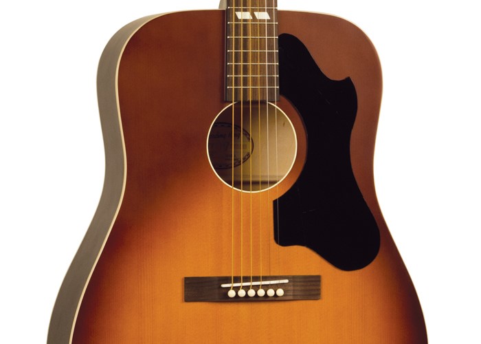 Recording King Dirty 30s Series 7 Dreadnought Acoustic Guitar RDS-7-TS, Tobacco Sunburst