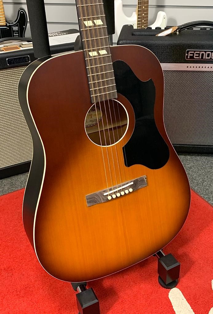 Recording King Dirty 30s Series 7 Dreadnought Acoustic Guitar RDS-7-TS, Tobacco Sunburst