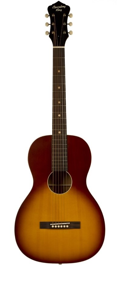 Recording King Dirty 30s Series 9 0 Size Solid Top Parlour Acoustic Guitar RPS-9-TS, Tobacco Sunburst