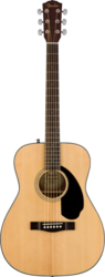 Fender CC-60S Concert Acoustic, Natural, Walnut Fingerboard