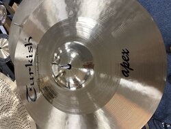 Turkish Zilzen Cymbals Apex, Crash, 16"