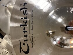 Turkish Zilzen Cymbals Apex, Crash, 16"